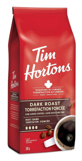 Tim Horton's Dark Roast Fine Grind Coffee  100% Arabica, 300 g